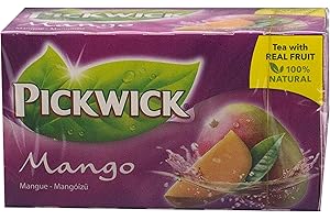 Pickwick Tee Mango, aromatisierter Schwarztee, Fruit Garden, Mangotee, 20 Teebeutel