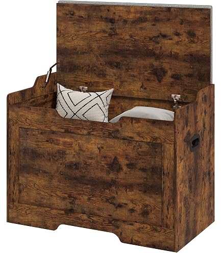 Cassapanca Bianca In Legno – Panca Apribile Con Contenitore, 60x30x52 Cm, Perfetta Per Ingresso O Camera