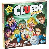 Hasbro Cluedo Junior – Tappetino Da Gioco XL Flessibile 61x61 Cm, Lavabile, Per Esterni – Include Personaggi E Armi In Miniatura, 2-6 Giocatori, 8+ Anni