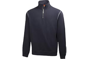 Helly Hansen Workwear Sweatshirt mit Reißverschluss Oxford HZ Sweater 590, Größe L, marine, 79027