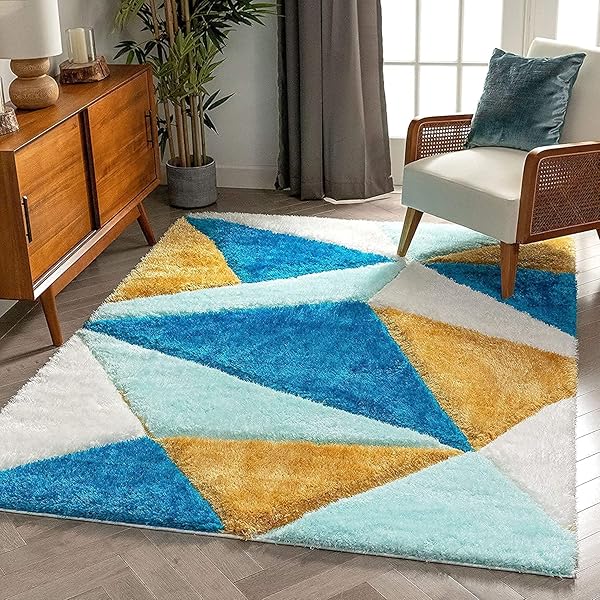 Buy Crystal Carpet Super Soft Microfiber Anti Skid Silk Touch Rugs