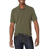 Amazon Essentials Polo en Piqué de Algodón con Corte Regular (Disponible en Talla Grandes y Largos Especiales) Hombre