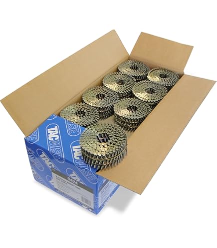 Chiodi Per Chiodatrice A Bobina Tacwise - 2.3x50mm, Punta A Diamante, Confezione Da 9000 - Foto 10