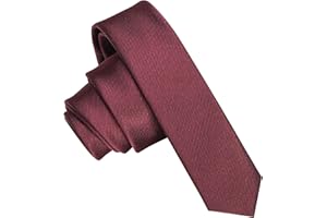 JEMYGINS Cravatta Uomo Multicolore Cravatte Extra Fini 4CM