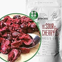 thumbnail interactive-video image 1 of ZingyZoo Freeze Dried Cranberries - 100% Natural, No Sugar Added, Perfect For Snacking Or Powder 1 of 4