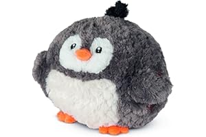 COZY NOXXIEZ Peluche scaldamani a forma di animali del safari, simpatici cuscini per bambini, morbidi e soffici, cuscino riutilizzabile a forma di animale, regalo per ragazze, ragazzi, neonati