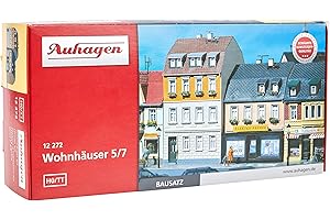 Auhagen GmbH 12272 H0 Wohnhäuser, 75 x 87 x 123 mm, 72 x 76 x 95 mm