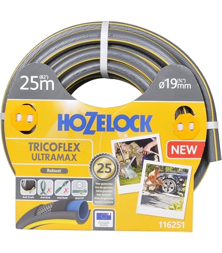 Raccord Tuyau Arrosage Hozelock Pro Métal - Compatible 15-19mm - Zinc Antirouille - Garantie 3 Ans