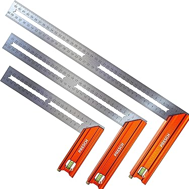 Woodworking T Square Ruler Aluminum Alloy Adjustable Angle Scriber Carpentry Scribing Tool