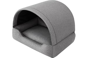 Sales Core Hundehütte Indoor - Hundehaus für Drinnen, Hundehöhle für Hunde und Katze - Dauerhaft, Gemütlich, Leicht zu Reinigen, Bequem, Geräumig, Stilvoll Hundesofa, Sicher