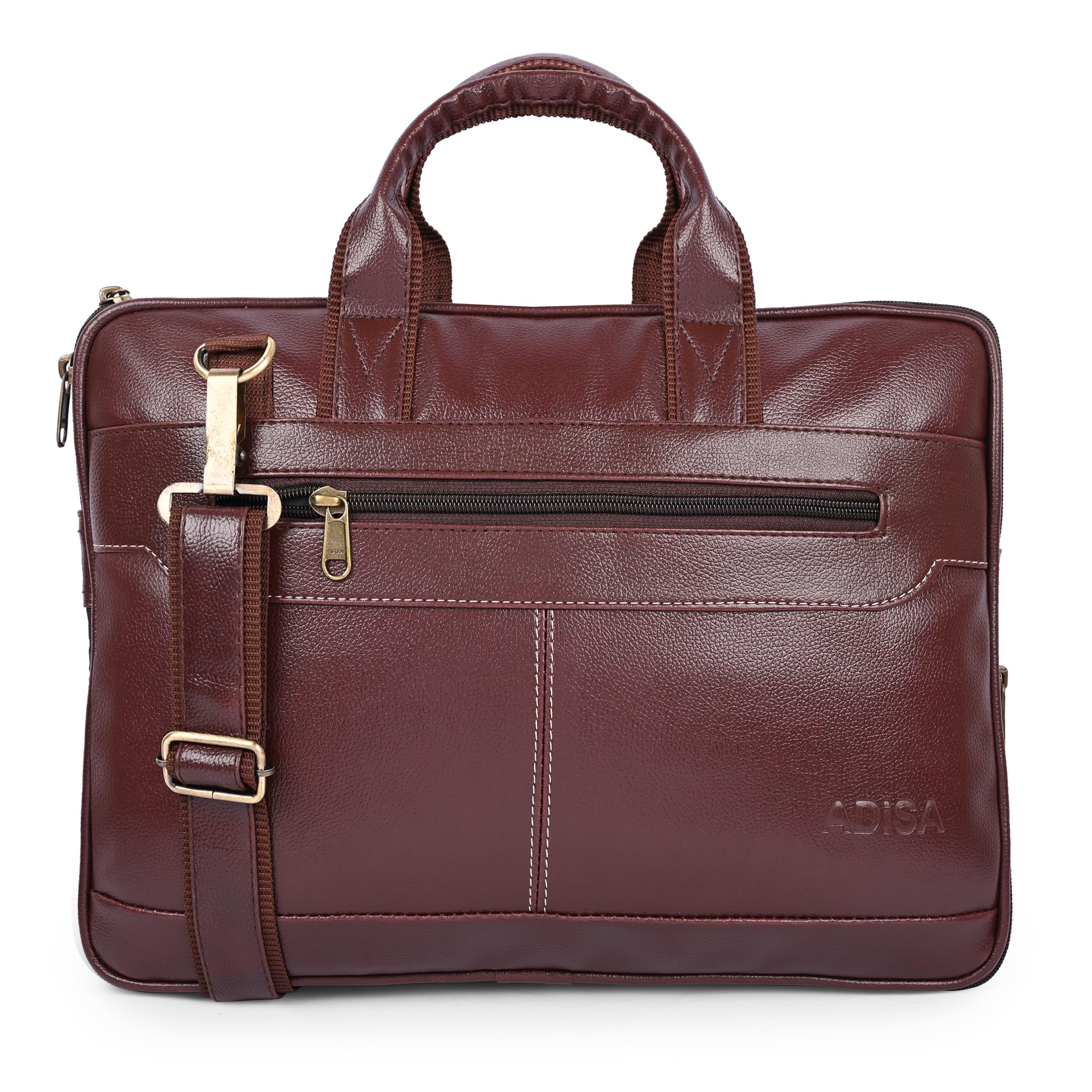 ADISA Laptop Messenger Office Bag Briefcase for Work for Men (LB6050)