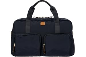 BRIC'S Bolso de Viaje con Bolsillos X-Travel