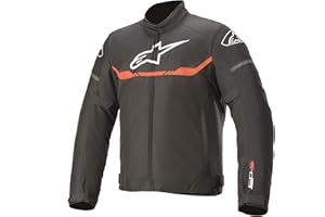 Alpinestars T-sp S Waterproof Jacket Black/Fluo Red Chaquetas Hombre