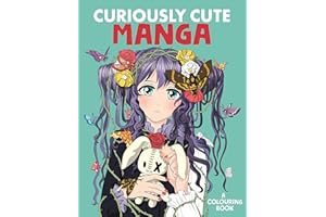 MICHAEL O'MARA Curiously Cute Manga: A Colouring Book