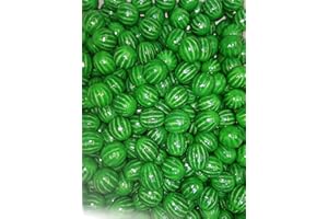 Zed Candy gumballs Bubblegum balls machine refill 500g bulk bag (Sour Watermelon, 500g)
