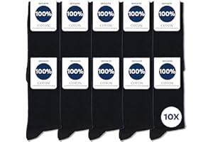 Occulto chaussettes homme 100% coton lot de 10-20 paires (modèle: Ingo)