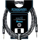 IBANEZ SI Serie (Standard) Instrumentenkabel - 2 gerade Stecker Gewebt - Klinke - Klinke, Camouflage City - 3,05 m / 10 ft (S