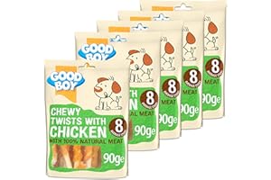 Good Boy Chewy Twisters With Real Chicken 90 g (Pack of 5)