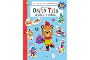 Osito Tito. Mi primer libro de pegatinas. ¡Feliz Navidad!