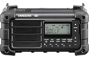 Sangean MMR-99 Dab Black Emergency/Crank/Solar Radio