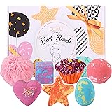 Bombe da Bagno Profumate, DUAIU Bath Bombs, Bombe da Bagno Bambini, Bombe da Doccia, Set Palle Effervescenti - Idee Regalo Do