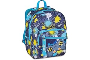 SJ GANG STYLE JAM GANG Zaino Doppio Scomparto Zaino Bambini e ragazzi