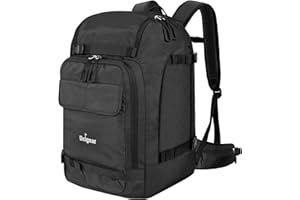 Unigear Sac à dos pour chaussures de ski, snowboard avec sac pour casque, sports d'hiver, ski, patinage 50 l/70 l