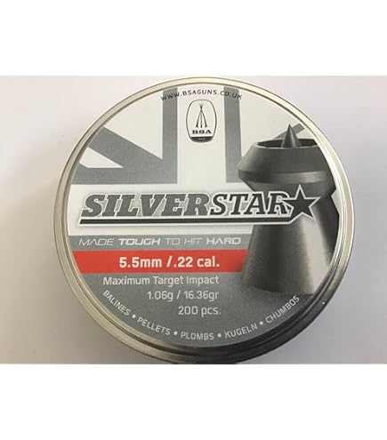 BSA BLUE STAR .177/4,5 Mm Quantità 450 Pellet Pistola Ad Aria - Foto 6