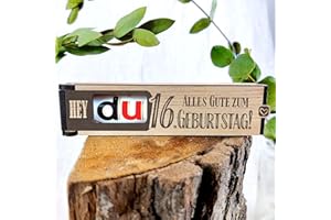 GENERISCH 16th Birthday Gift – Chocolate Bar Gift Box Including Duplo – 16th Birthday, 16th Birthday Decoration, Cool Gift Ideas, 16th Birthday, 16th Birthday Girl, 16th Birthday Boy, 16th birthday