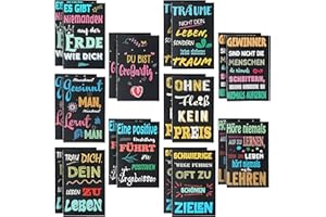 Winter Shore Inspirujące notatniki z cytatem [20 szt.] - małe notesy w miękkiej oprawie, notatnik w linie, prezent na notatnik, kolorowa okładka i cytaty motywacyjne - 125 x 80 x 2 mm