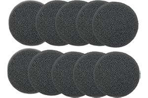 FILTAIRS 10 filtri di ricambio per Pluggit EV100 / EV200 / EV500 / REV150 / Produttore Art. numero EVFGB, classe filtro G3, dimensioni inserto filtro: Ø 135 mm