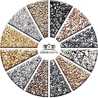 Home Profis HPDS-100 Dekosteine – 25kg natürlicher Marmorkies, Beige Botticino, aus Italien zur Dekoration von Haus…