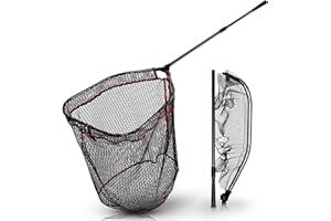 Paradox Fishing Gumowany podbierak 1,7 m I podbierak na szczupaki i sandacze I podbierak wędkarski podbierak podbierak podbierak gumowany