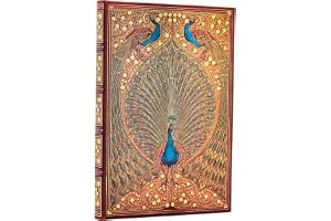 Carnet rigide Paperblanks Les Paons de Hafiz Mini Ligné 176p.