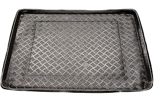 MOTOS Kofferraumwanne Kofferraummatte passt für Mercedes-Benz E-Klasse S211 2003-2009 Kompletter Schutz für Ihr Auto bei Allen Wetterbedingungen mit perfekt passenden kofferraummatten