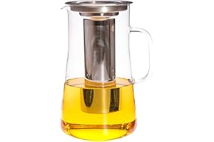 Trendglas Jena Teekanne / Teebereiter HUDSON mit Deckel und Edelstahlfilter, 2,5 l