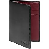 PELPE 100% Leather Card Holder for Men, 100% Leather (8 Slots), Small Wallet (P-1 B)