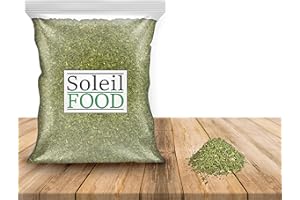 SoleilFOOD Petersilie gerebelt getrocknet 1kg Petersilie getrocknet Kräuter feinste Qualität