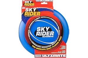 Wicked Vision- Sky Rider Ultime Frisbee, Solid, WKSRU, Couleurs Différents (Rouge, Bleu ou Jaune)