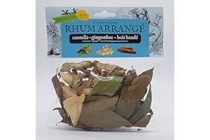 KREOL974 Préparation pour rhum arrange ile de la REUNION saveur CANNELLE-GINGEMBRE-BOIS BANDE