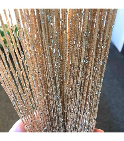 FlavorThings 3ft X 6ft Iridescent Crystal Bead Curtain - Raindrop Door String For Room Divider & Decor