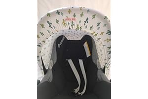 moon-bebe Capota universal para Maxi-Cosi Blanco(cactus multi Verde)