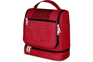 DELAWAY XXL Kulturbeutel zum Aufhängen - Kulturtasche in Premium-Qualität - Design 2025