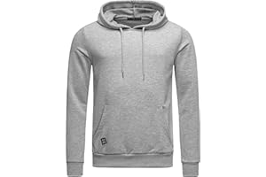 RED BRIDGE Sudadera para Hombre con Capucha o Cuello Redondo Unicolor de algodón