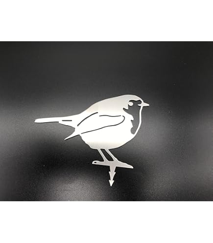 ARTTEC Zaunkönig Edelrost - Garten Deko Vogel Aus Metall Made In Germany