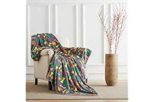 ALLISANDRO Flauschige Hundedecke [200x160cm Grau] Katzen Decke mit super Soft weiche Flauschige Haustier-Decke, Überwurf für Hundebett Sofa und Couch