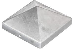 Alberts 217242 Stolplock för trästolpar | hög form | Gjuten aluminium
