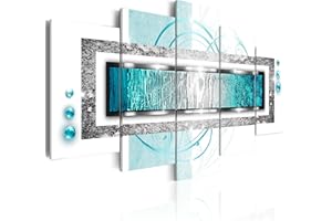 B&D XXL murando Impression sur toile intissee 100x50 cm 5 parties tableau tableaux decoration murale photo image artistique photographie graphique Abstrait a-A-0003-b-o