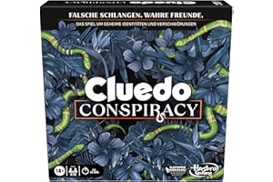 HASBRO GAMING Cluedo Conspiracy gra planszowa dla dorosłych i młodzieży, wersja niemiecka