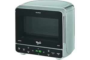 ‎WHIRLPOOL Whirlpool MAX 38 SL Kombination Grill und Mikrowelle / 700 W / 13 L Garraum / Crisp Funktion / Super-Kompakt Design besonders platzsparend in Ecken / Grill / Schnellauftau-Funktion, Silber